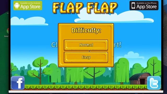 Обзор на игру "Flap Flap" - Плагиат игры "Flappy Bird" смотреть онлайн
