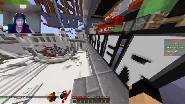 TNT WARS IS BACK! Minecaft TNT WARS SERVER With NoahCraftFTW (LIVE)