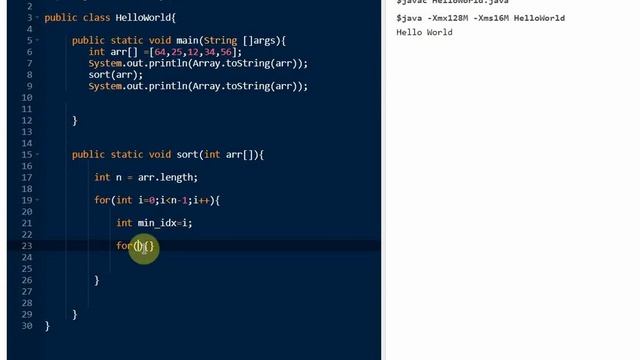 Selection Sort coding Implementation by NR TechStudio -Tech Tutorials with Nifi смотреть онлайн