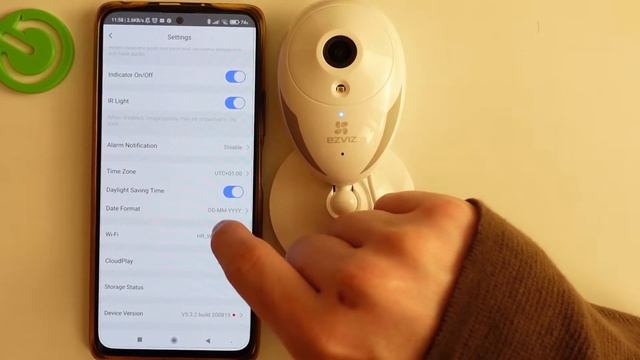 How to Adjust Date & Time EZVIZ CTQ2C Camera? смотреть онлайн
