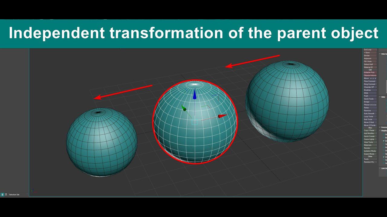 Dark Max № 67 - Independent transformation of the parent object смотреть онлайн
