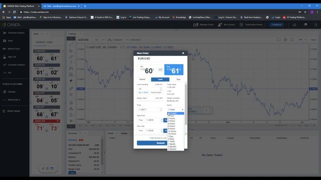 How to Place Buy and Sell Orders on OANDA Web Forex Trading Platform смотреть онлайн