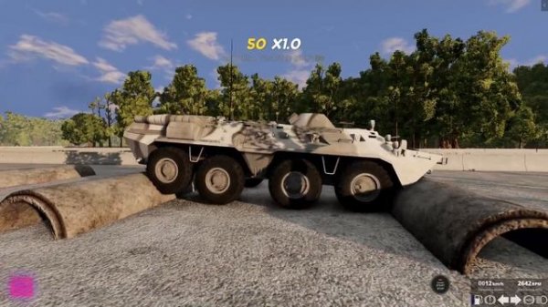 Мод БТР-80  для BeamNG.drive