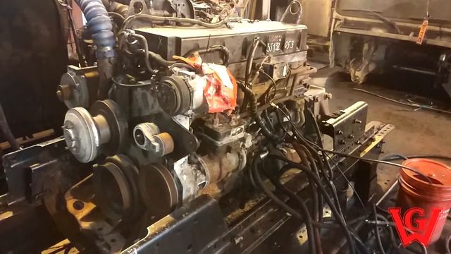 Запуск ДВС CUMMINS ISM-330-ST 35132053 смотреть онлайн