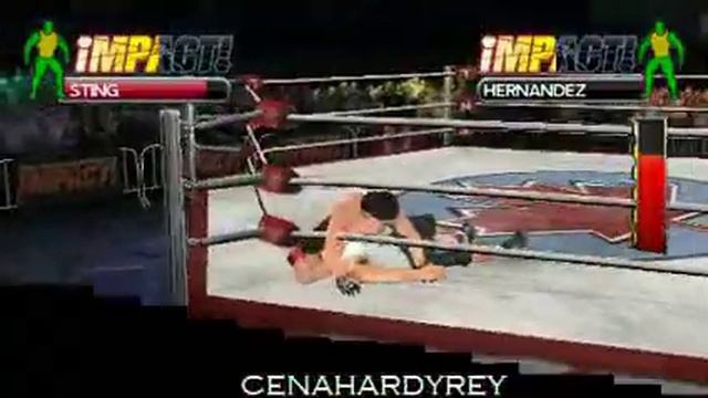 TNA Impact! Cross the Line - PSP My Gameplay смотреть онлайн