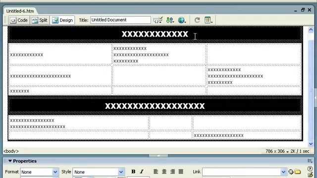 Web-дизайн в Dreamweaver. Фрейм и набор фреймов. Урок 1