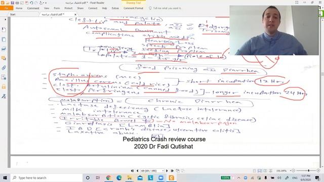 GIT review 5 Food poisoning Dr Fadi Qutishat 2020 смотреть онлайн