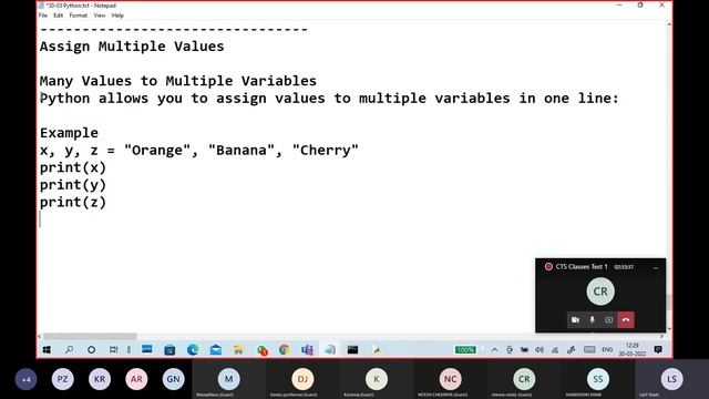 (B15) Python part2 Variables, Assign a Varaible, Input variable, output variable print statements смотреть онлайн