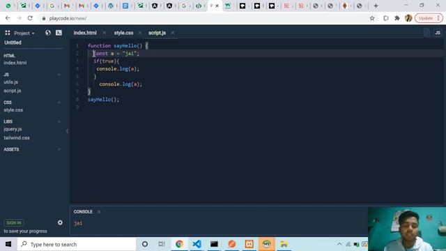 Let, Var & Const in java script in Hindi/Urdu | Skill Tech India смотреть онлайн