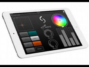 Управление светом DMX через телефон и планшет sunlite suite 2 easy remote