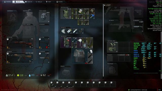 Escape From Tarkov | RX5700 + i7-6700k Gameplay FPS Test - Low 1080p смотреть онлайн