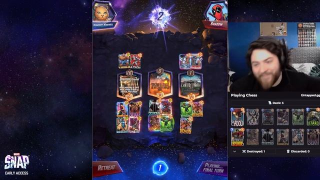 I FEAR NO LEECH! Sera Control to 106! Marvel Snap Deck Highlight смотреть онлайн