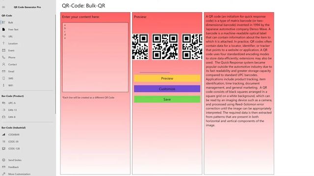 Create Bulk QR-Codes смотреть онлайн