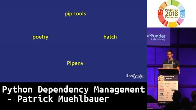 PyCon.DE 2018: Python Dependency Management - Patrick Muehlbauer смотреть онлайн