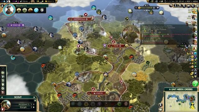 Civilization 5 Deity Twins Co-op - Part 5 (England / Arabia) смотреть онлайн