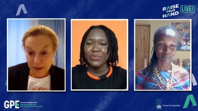 Raise your hand live! Josephine Kamara, Selina Nkoile and Dutch Minister Sigrid Kaag смотреть онлайн