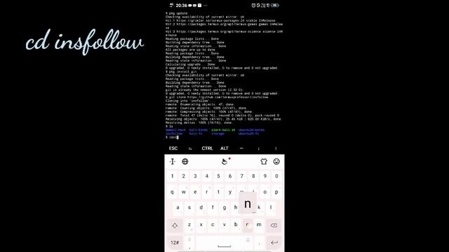 how to install infollow s tool on termux$$ смотреть онлайн