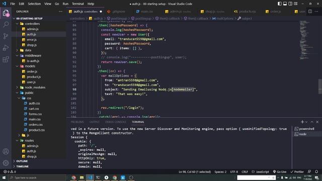 NODE +AuthenticationCách gửi email báo đăng nhạp thành công 10 смотреть онлайн
