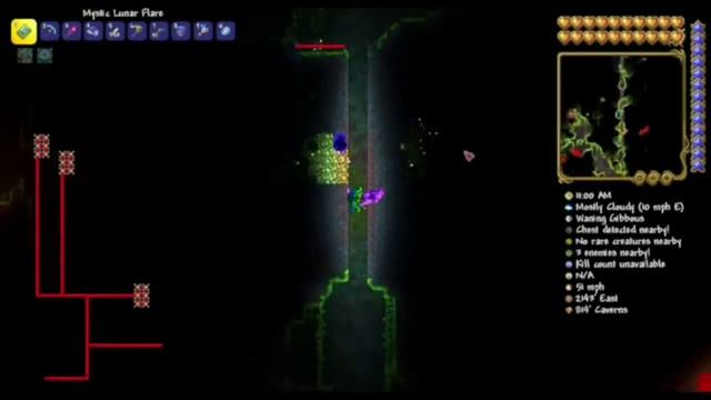 Terraria PC 1.4.3.2 Slime Statue Seed! смотреть онлайн