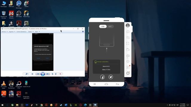 VER Y CONTROLAR TU CELULAR CON PANTALLA ROTA/NEGRA DESDE TU PC SIN INTERNET!! смотреть онлайн