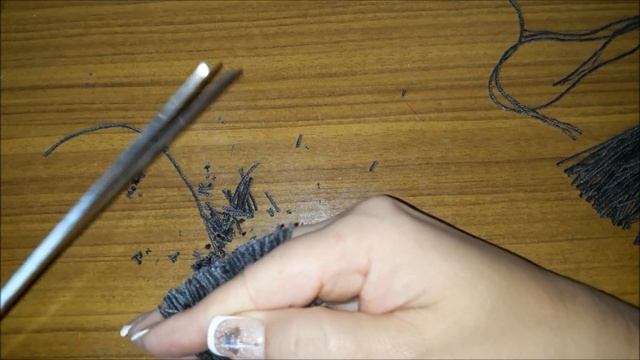 Как сделать декоративную кисточку из пряжи. смотреть онлайн