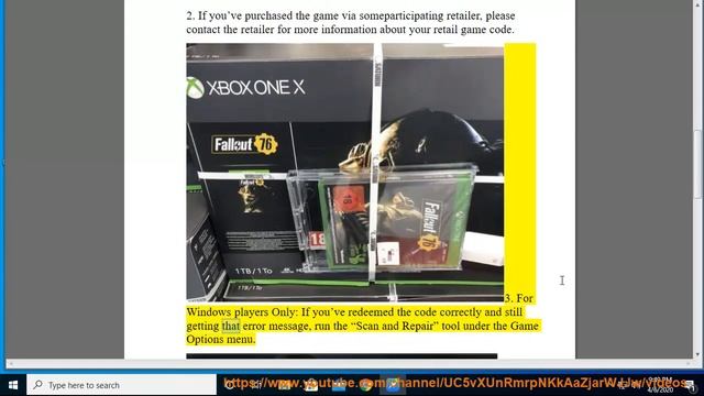 Fix Fallout 76 Error Code [4:7:0] “an unknown error has occurred” смотреть онлайн