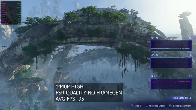 Avatar Frontiers of Pandora NATIVE vs FSR 2 vs FSR 3 BENCHMARK (RX 6800 - R5 5600x) смотреть онлайн