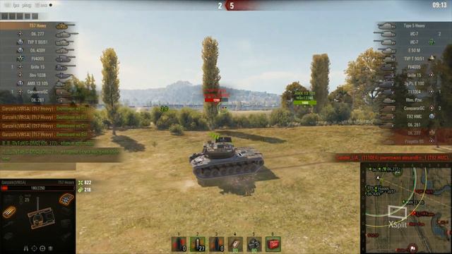 Три звезды на T57 Heavy смотреть онлайн