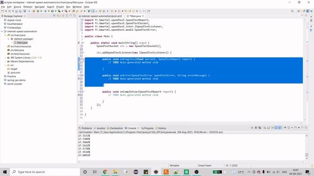 Java | Check Internet Speed | Automation смотреть онлайн