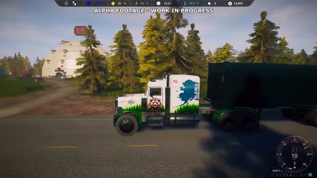 Alaskan Truck Simulator Over 8 Minutes Of Gameplay Footage смотреть онлайн