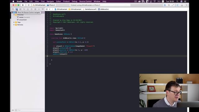 GitHub Tutorial - How to Set Up GitHub in Xcode смотреть онлайн