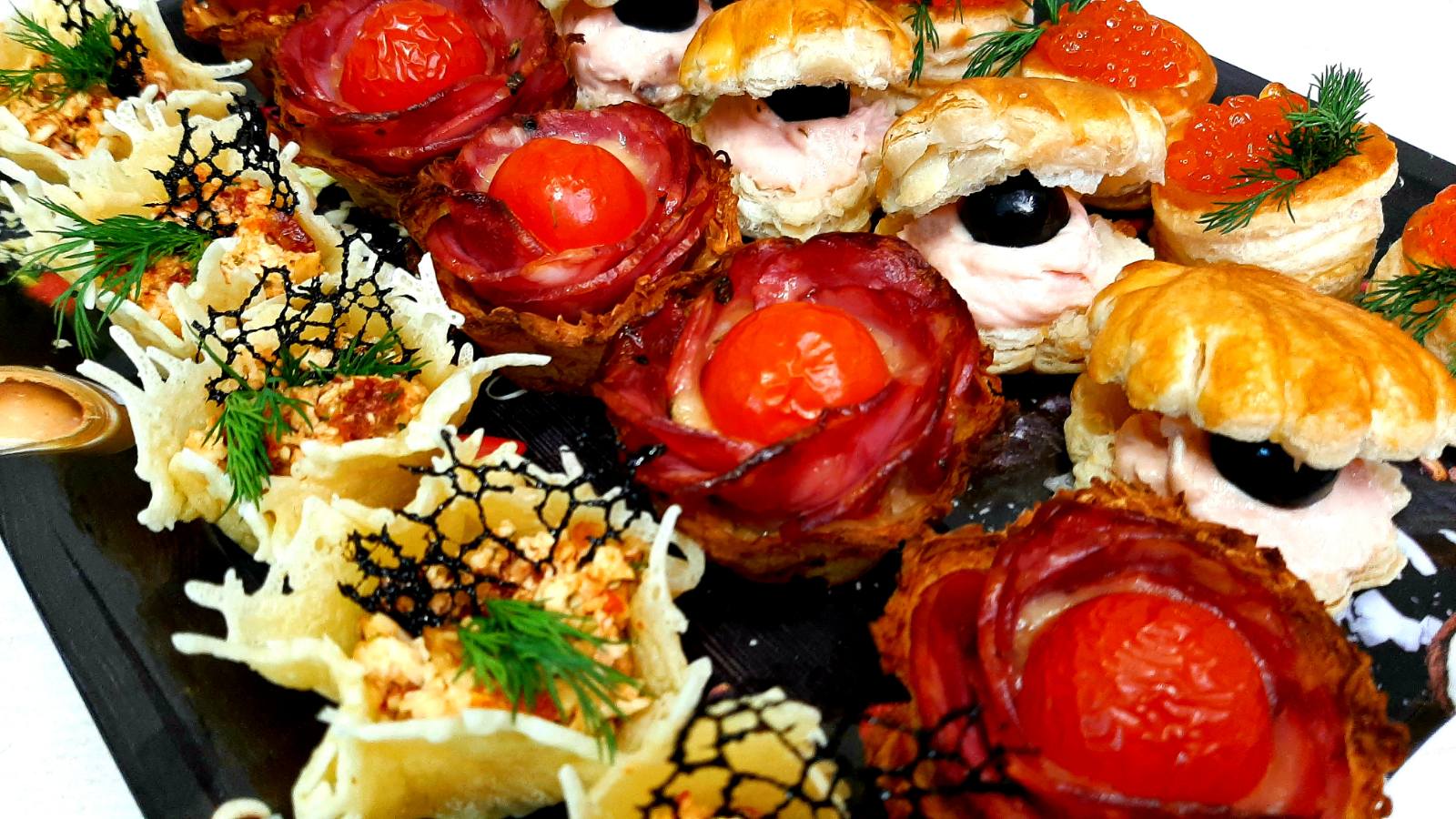 ТАРТАЛЕТКИ С НАЧИНКАМИ. 3 ЛУЧШИХ рецепта за 15 минут! Скажите НЕТ салатам в корзиночках!