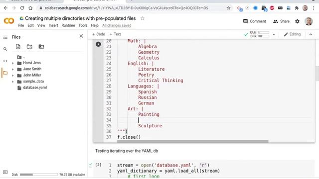 creating multiple pre populated directories in python online смотреть онлайн