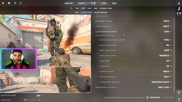Bate papo sobre o CS2 (Desempenho, Ryzen 2700, RTX 3060, Configurações competitivas, Nvidia Reflex) смотреть онлайн