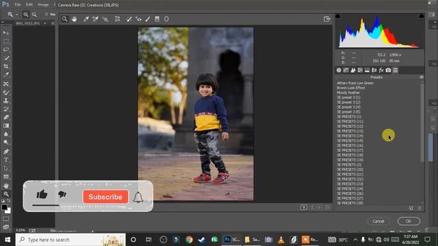 TOP 30 + PREMIUM CAMERA RAW FILTER PRESETS FOR PHOTOSHOP || SARKAR EDITZ