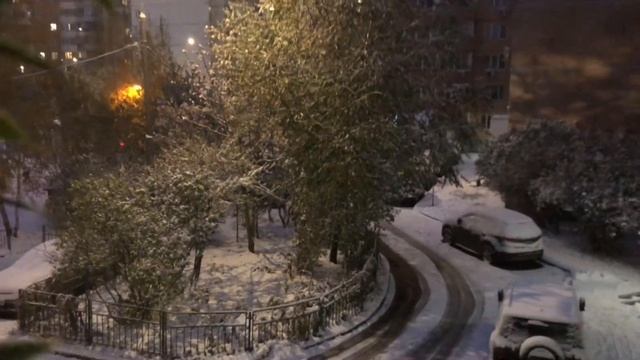 Ночная Зимняя октябрьская сказка в Москве смотреть онлайн