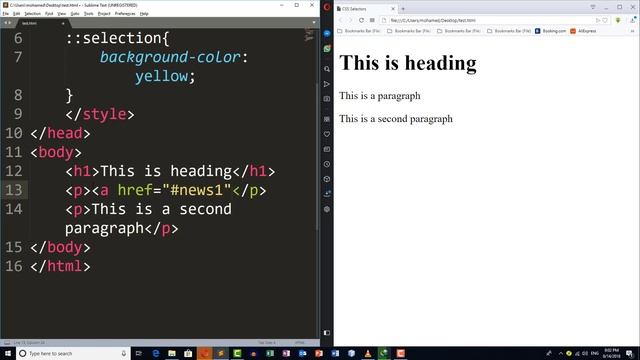 14- CSS Root and Selection and Target смотреть онлайн