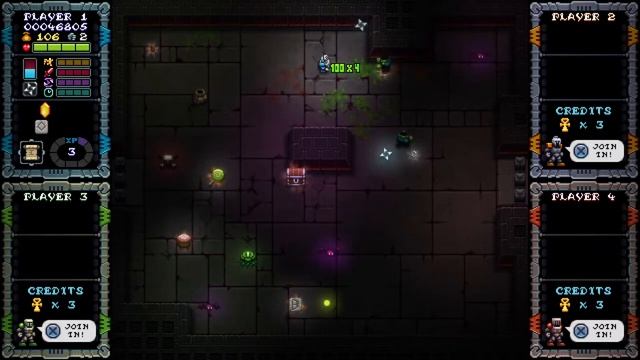 First Time Playing Twin Stick/Rogue-Like - Iron Crypticle - PS4 Pro смотреть онлайн