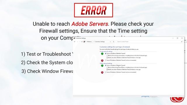 Adobe creative cloud error Unable to reach adobe servers check your firewall setting #youtube смотреть онлайн