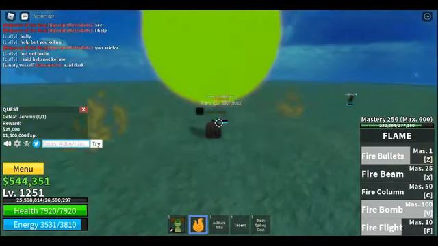 Jeremy Quest Blox Fruit 2021