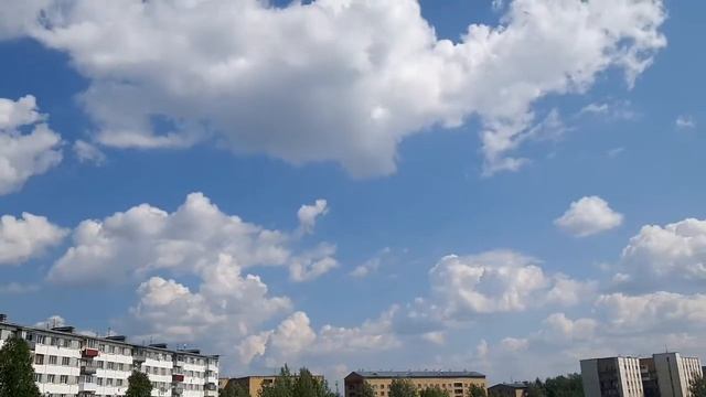 Таймлапс "Июльское небо" 08.07.2020, город Ухта смотреть онлайн