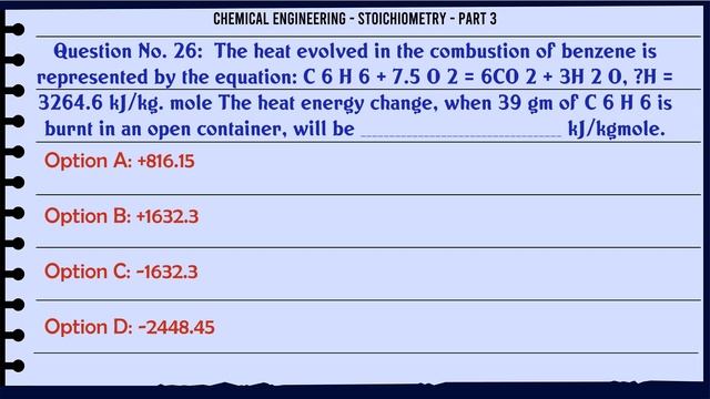 MCQ Questions Stoichiometry - Part 3 with Answers смотреть онлайн