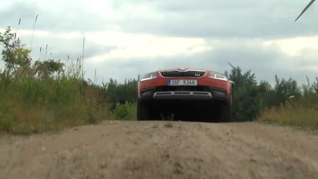 Skoda Octavia Scout Test 2014 смотреть онлайн