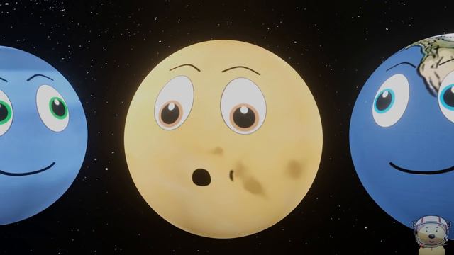 Planet Rotations For Kids | Solar System Kids Video