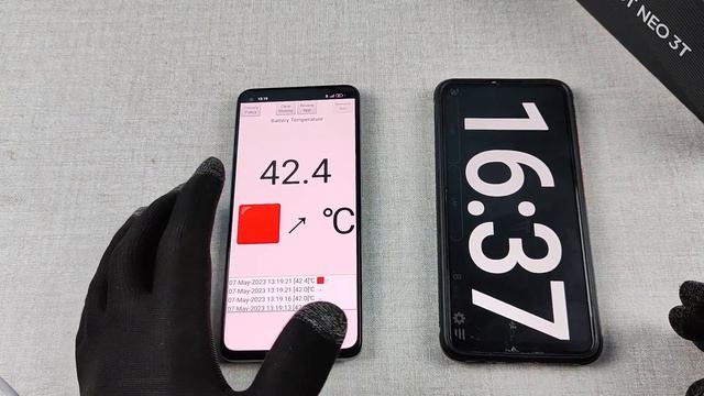 Charging Test - Realme GT Neo 3T | Heating Test ? Shocking Results смотреть онлайн