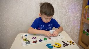 Лепка алфавита Лор