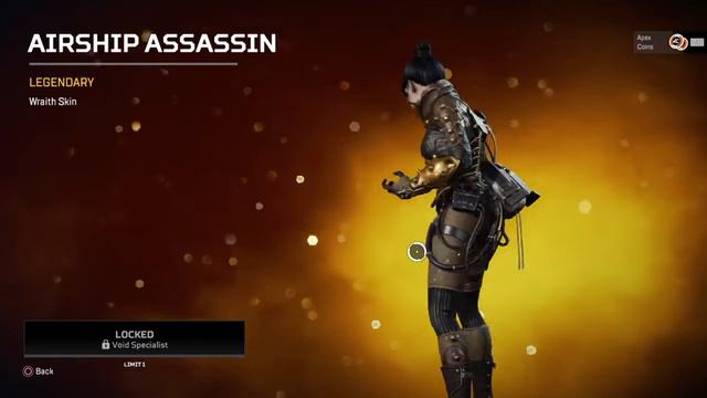 Apex Legends Airship Assassin Wraith Skin Returns смотреть онлайн