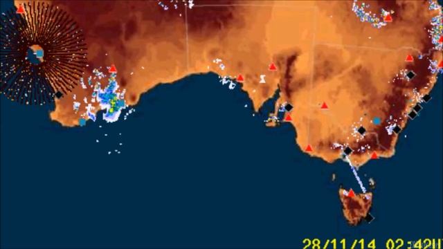 Southeastern Australia Radar Anomaly November 28, 2014 смотреть онлайн