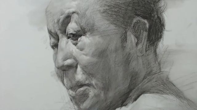 【Sketch Portrait Techniques】Charcoal Portrait Techniques 34 смотреть онлайн