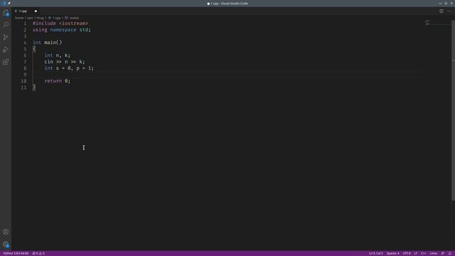 Задача 59. Несложное вычисление. acmp.ru C++ смотреть онлайн